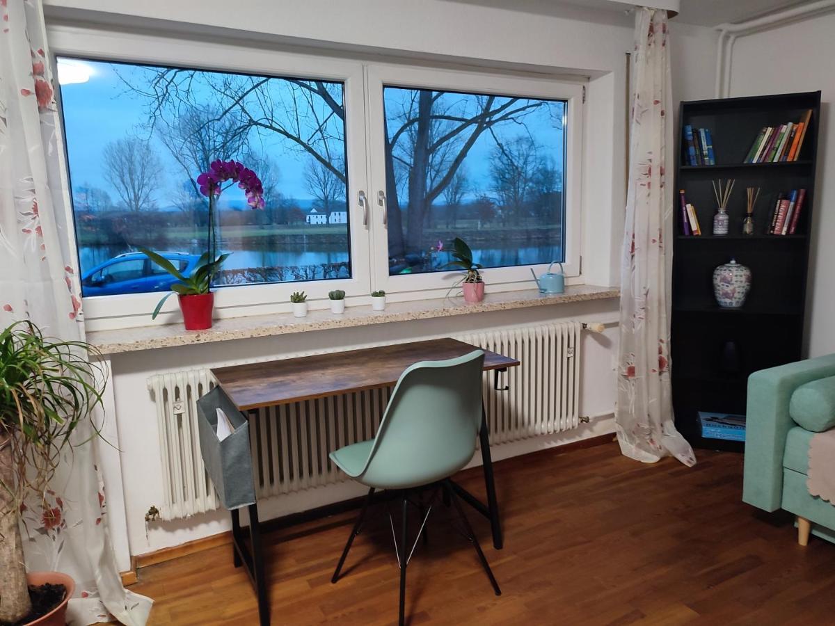 Gemuetliche Zwei-Zimmer-Wohnung Am Regnitzufer Bamberg Luaran gambar